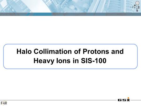 Halo Collimation of Protons and Heavy Ions in SIS-100.