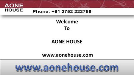 Welcome To AONE HOUSE  The Urge for Real Estate Development in India India is one of the leading nations that supports with maximum.
