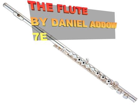 What is a flute? The flute is a musical instrument in the woodwind family. A flute, unlike any other woodwind instrument, is an aerophone or reedless.
