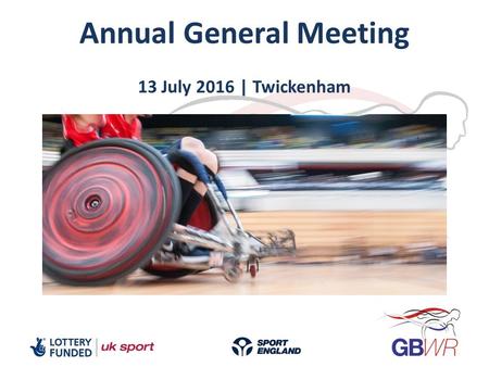 Annual General Meeting 13 July 2016 | Twickenham.