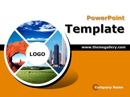 LOGO PowerPoint Template  Company Name.