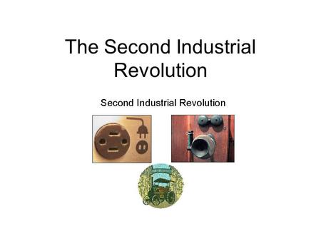 The Second Industrial Revolution. Iron & Steel The Second Industrial Revolution was a period of rapid growth in U.S. manufacturing Industry = part of.