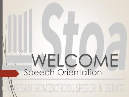 Stoa… “… trains Christian, homeschooled youth in speech and debate, in order to better communicate a biblical worldview.”