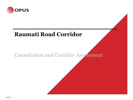 Raumati Road Corridor Consultation and Corridor Assessment 642731.
