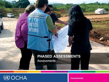 Assessments PHASED ASSESSMENTS Assessments. Phased Assessments.
