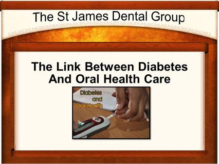 The Link Between Diabetes And Oral Health Care.  Diabetes and Oral Care Oral health care is an aspect of health that is.