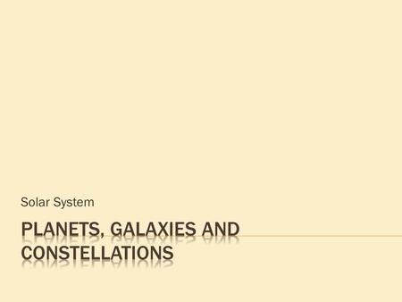 Solar System.  The Solar System is the gravitationally bound system comprising the Sun and the objects that orbit it, either directly or indirectly.