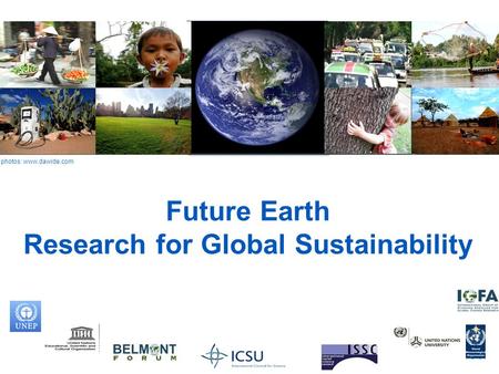 Future Earth Research for Global Sustainability photos: