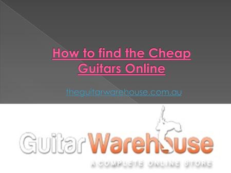 It is always a tricky thing, when it comes to finding good cheap guitars. We must remember to look at the word cheap two different ways. One, the guitar.