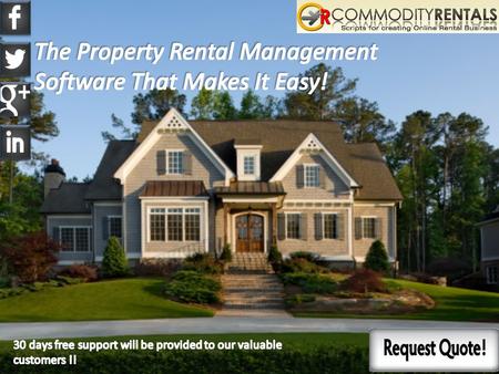  The property rental management software helps all the real estate managers maintain the records of their various properties.  The property owners with.