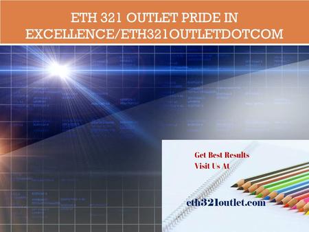 ETH 321 OUTLET PRIDE IN EXCELLENCE/ETH321OUTLETDOTCOM.