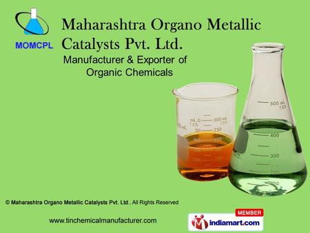 Manufacturer & Exporter of Organic Chemicals. Maharashtra, India About Us Established in 1993, at Mumbai International quality standards Stringent quality.