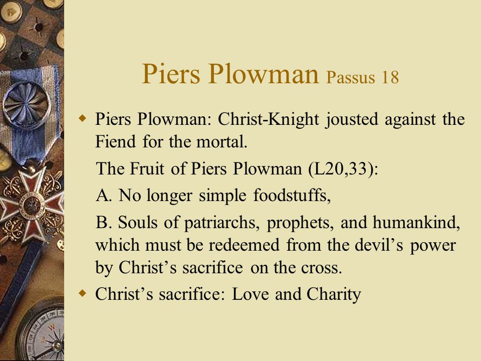 allegory of piers plowman