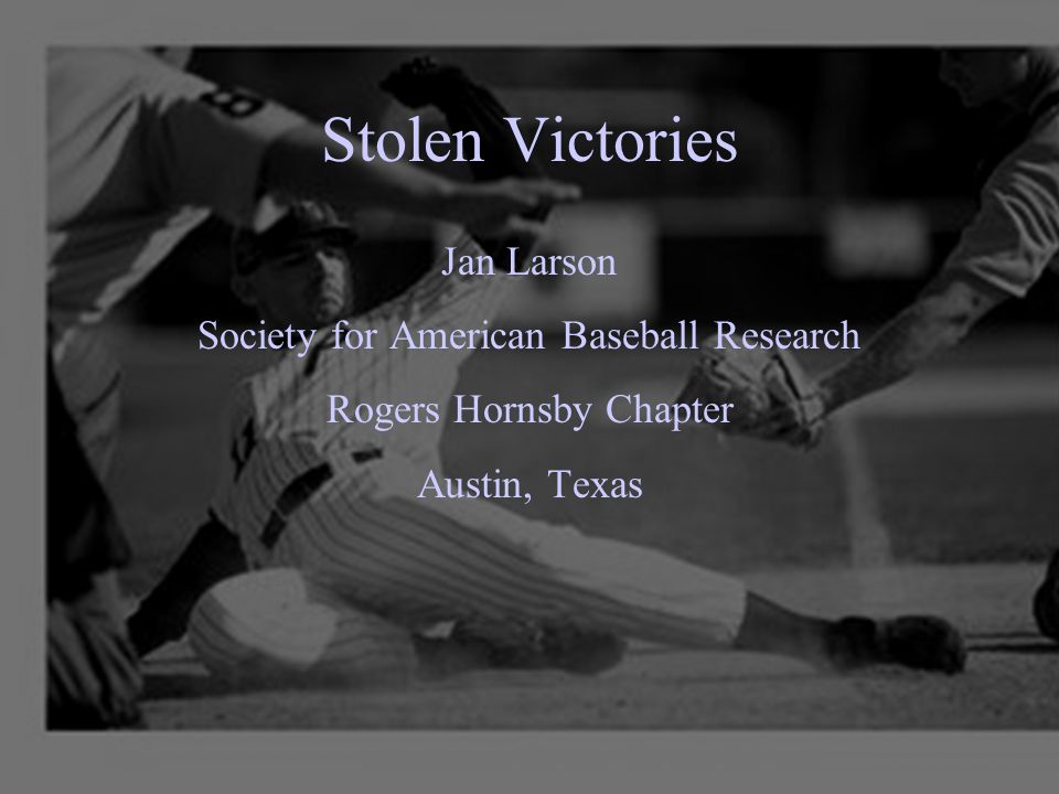 Papers – Society for American Baseball Research, Rogers Hornsby Chapter