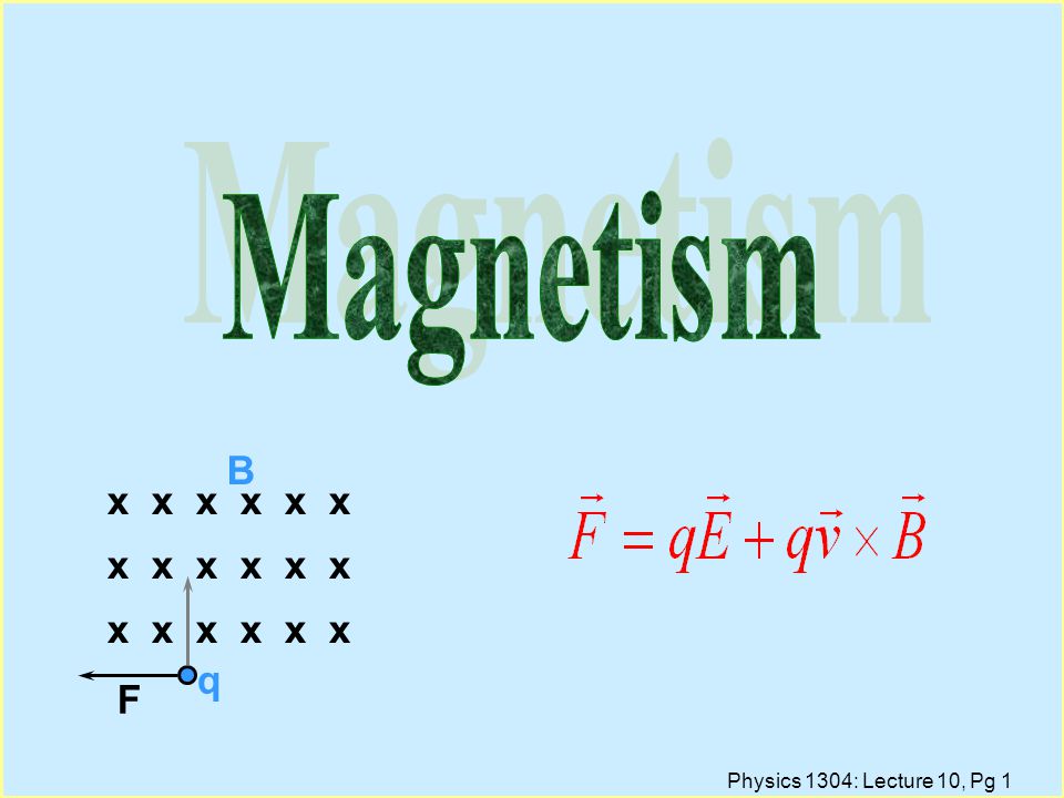 Magnetism X X X X X X F B Q Ppt Download Magnetism X X X X X X F B Q Ppt Download