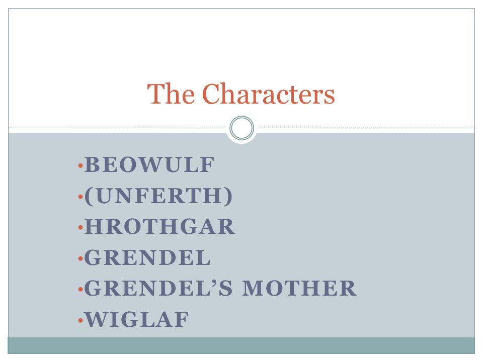 beowulfs lineage