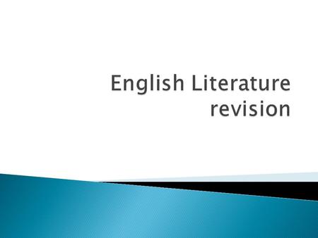 English Literature examinations  Unit 1 18 th May  Section A: Prose ‘Of Mice and Men’ or ‘To Kill a Mockingbird’  Section B: Unseen poetry  Unit 2.