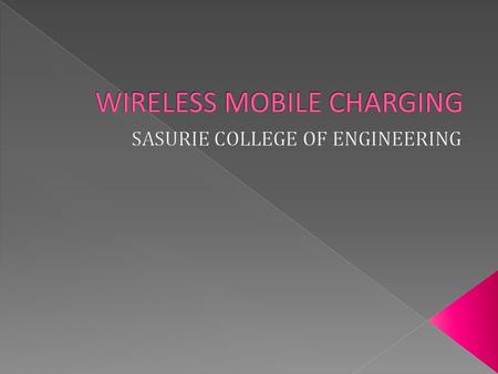 The wireless charge will convert the RF signal at 900MHz frequencies into a DC signal,and then store the power into a mobile battery.