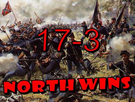 Main Idea Why It Matters Now Thanks to victories, beginning with Gettysburg and ending with Richmond, the Union survived. If the Union had lost the war,