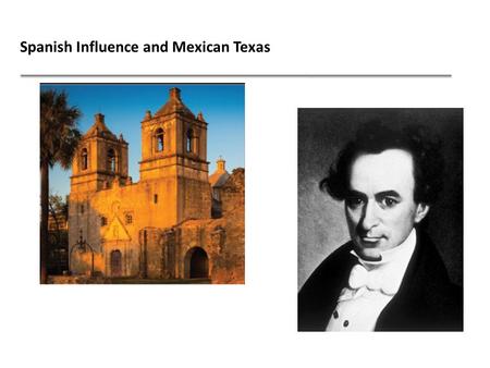 Spanish Influence and Mexican Texas. Spain wanted to settle Texas, but our state’s geography discouraged the Spanish people from wanting to settle here.