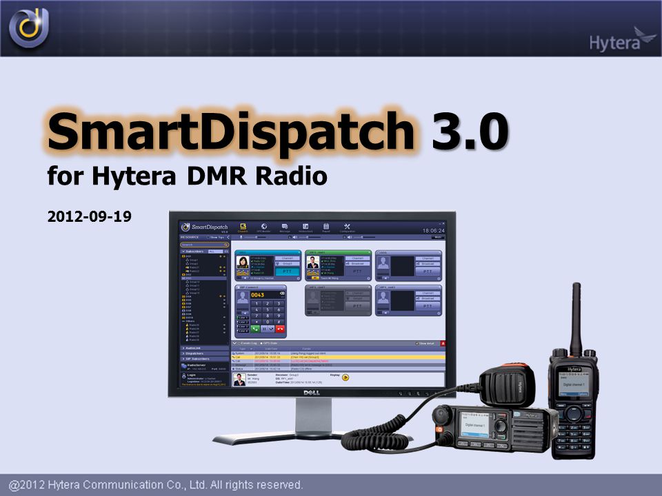SmartDispatch 3.0 for Hytera DMR Radio ppt video online download