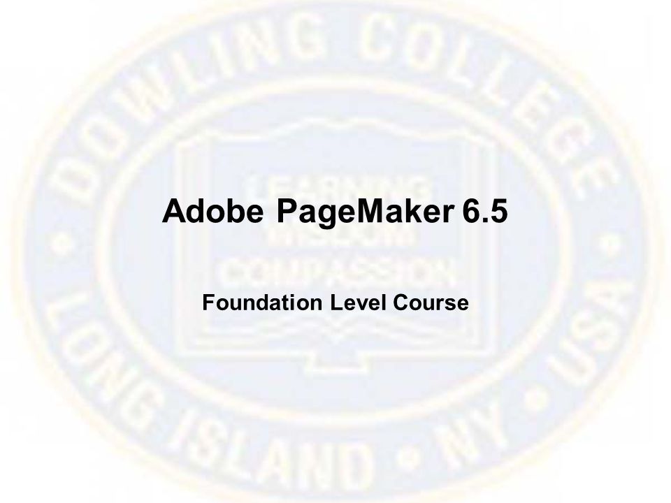 adobe pagemaker 6.5 windows xp