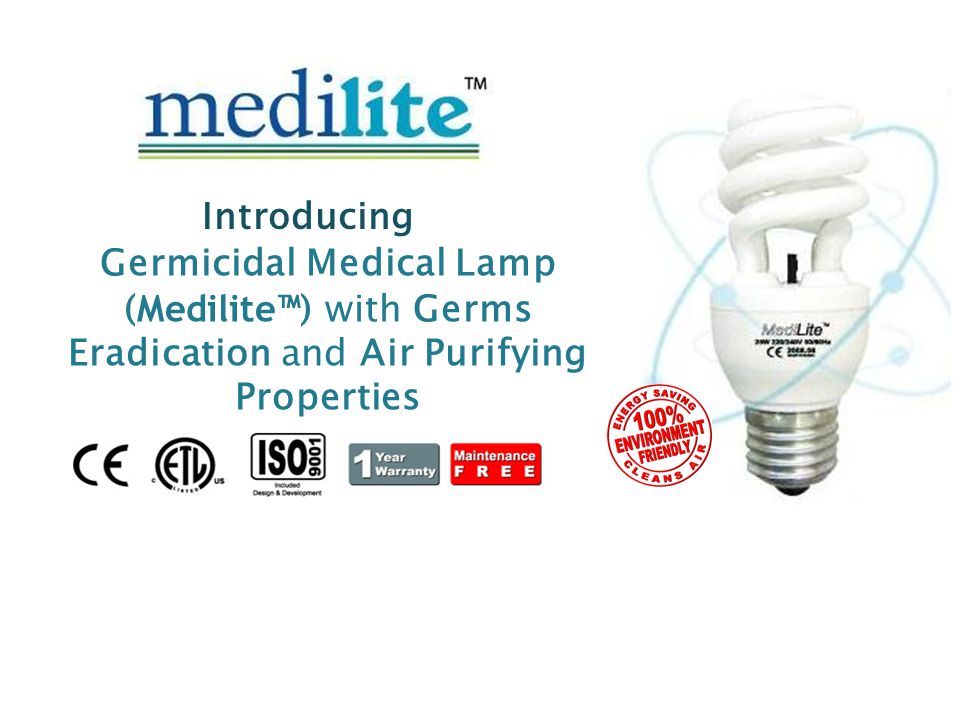 Ozone Lite Air Purifier Light Bulb NEW Eliminate Odor Smoke Kill Bacteria TIO2