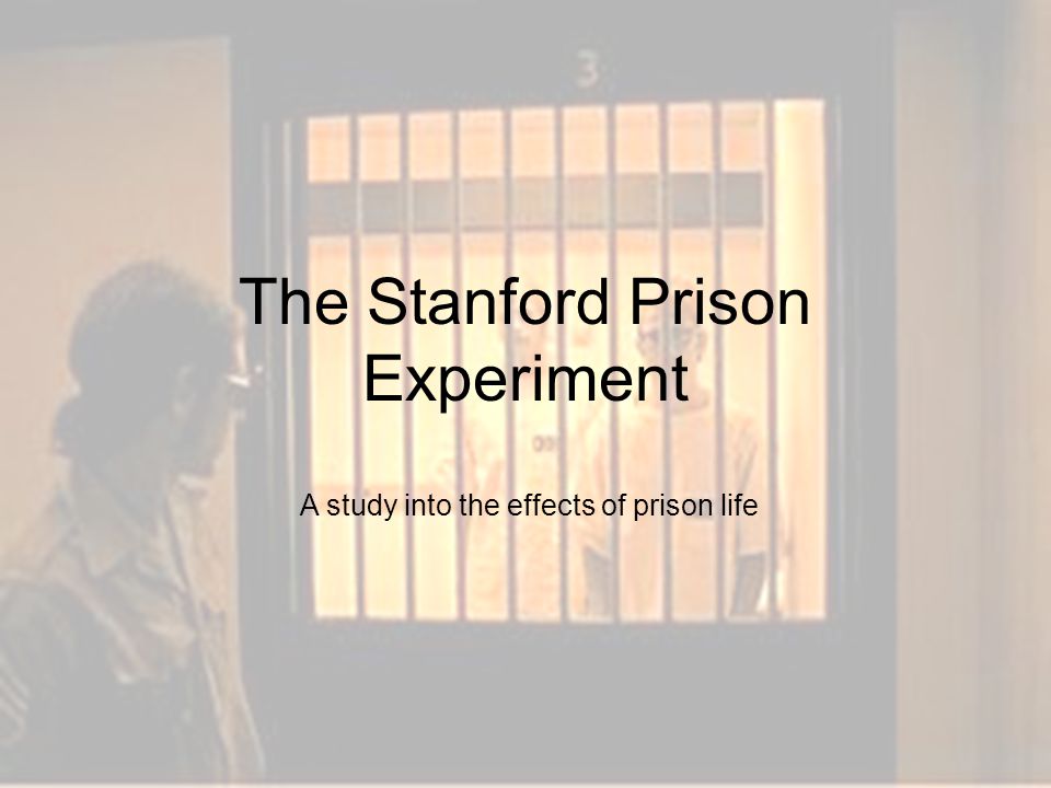 7. Escape — Stanford Prison Experiment