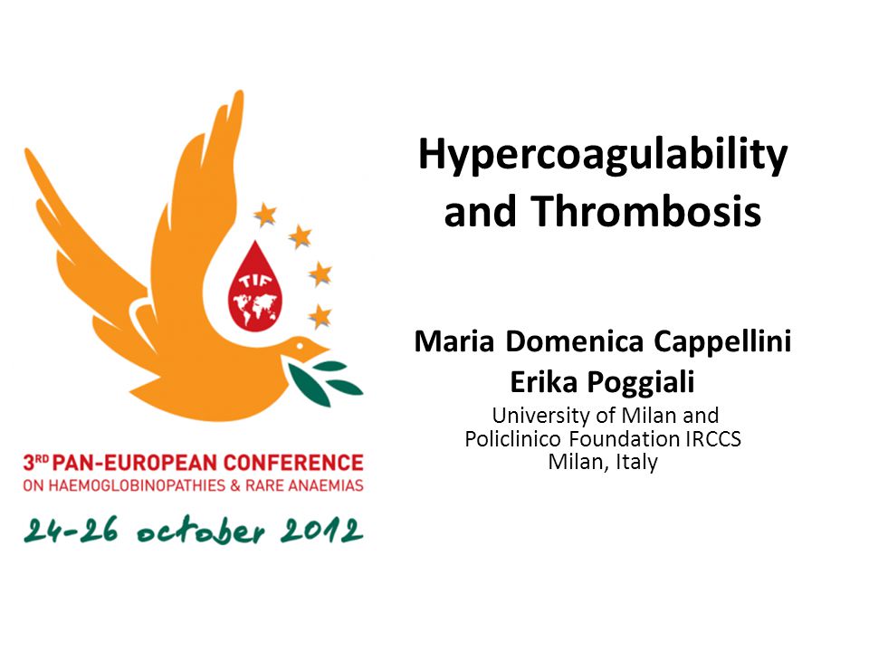 Hypercoagulability and Thrombosis - ppt download