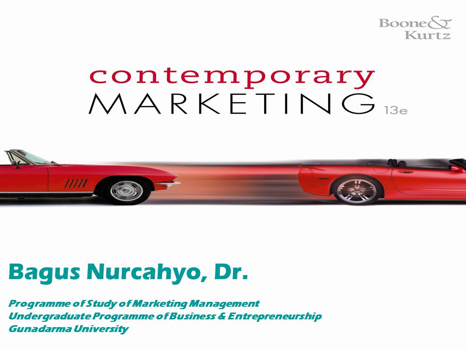 E-Business in Contemporary Marketing Bagus Nurcahyo, Dr. Programme of Study  of Marketing Management Undergraduate Programme of Business &  Entrepreneurship. - ppt download