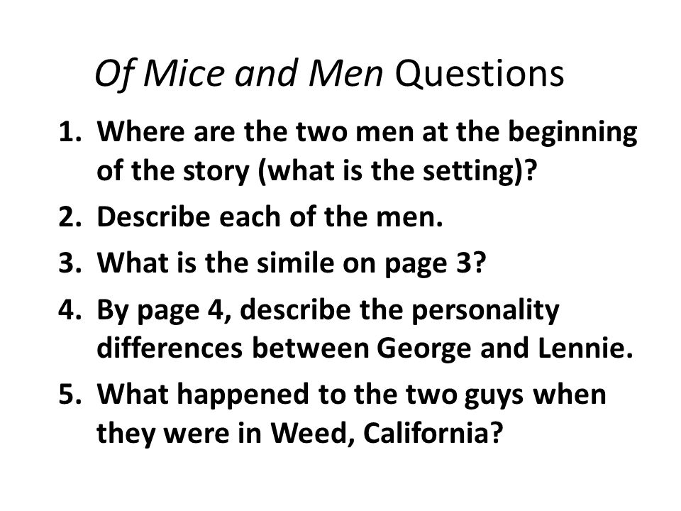 simile of mice and men