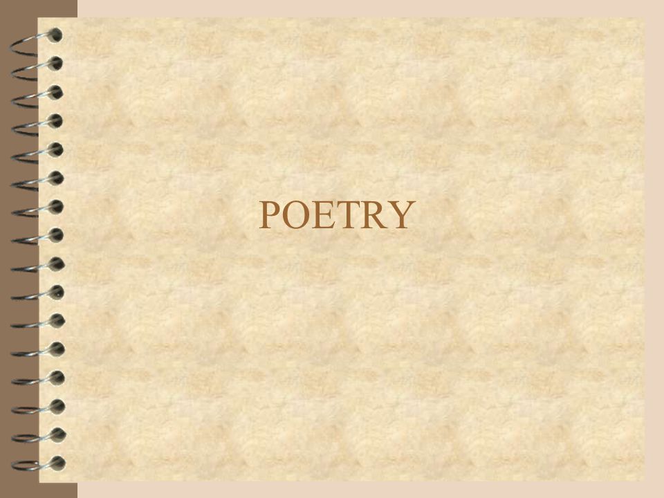 POETRY. POETRY FORM 4 FORM - the appearance of the words on the page 4 LINE  - a group of words together on one line of the poem 4 STANZA - a group of.  - ppt download