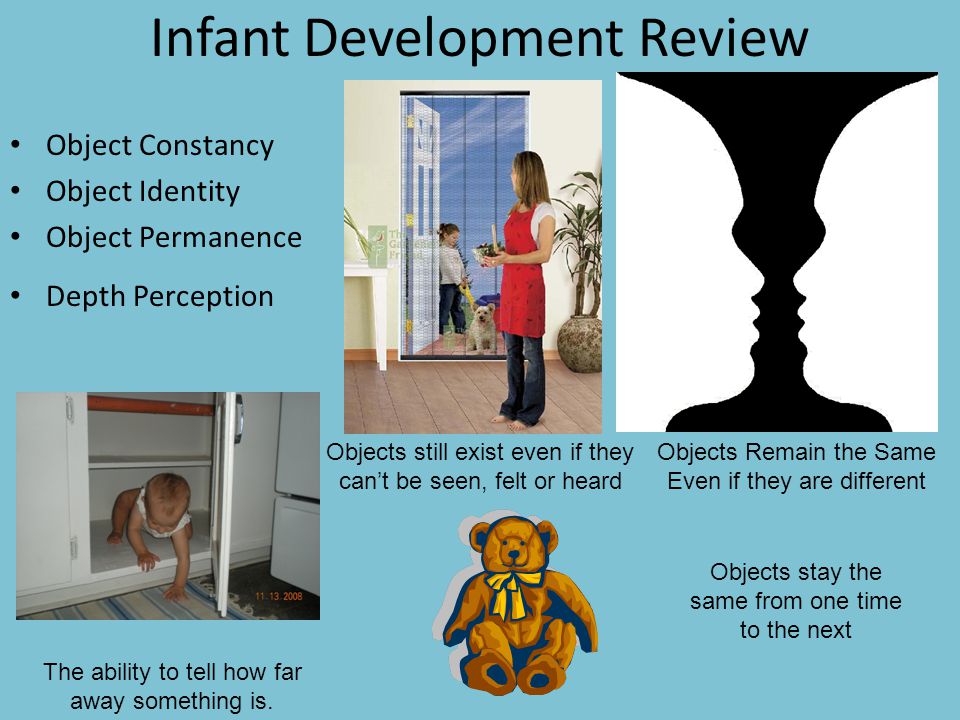 at what stage does object permanence develop