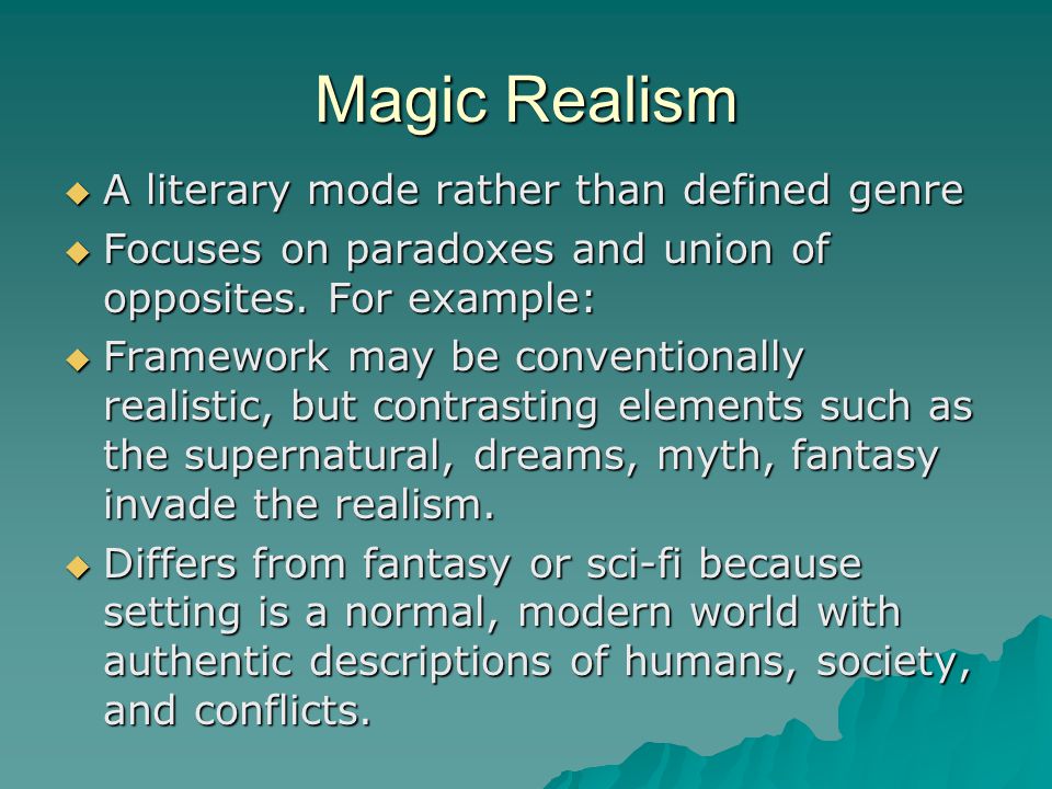 Picture of Magical Realism
