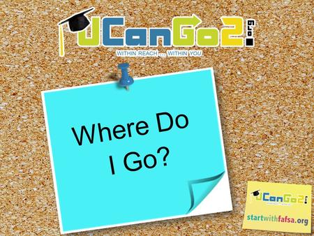 Where Do I Go?. What is ? o A college access program for high school and middle school students and parents o Provides information on how to plan, prepare.