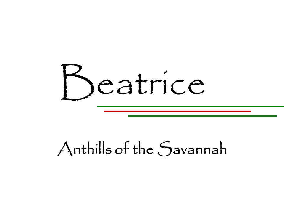 anthills of the savannah themes
