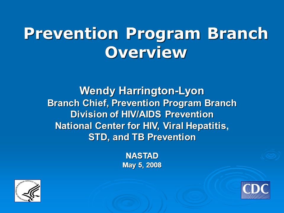 Prevention Program Branch Overview - ppt download