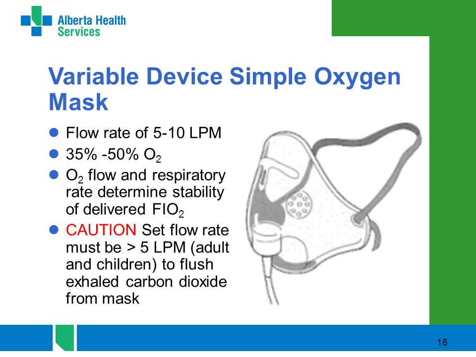 copd oxygen mask