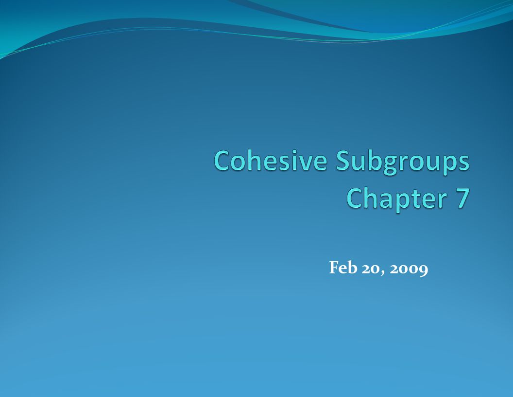 Chapter 7 Subgroup Analyses