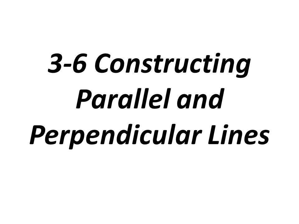 perpendicular sides of a trapezoid
