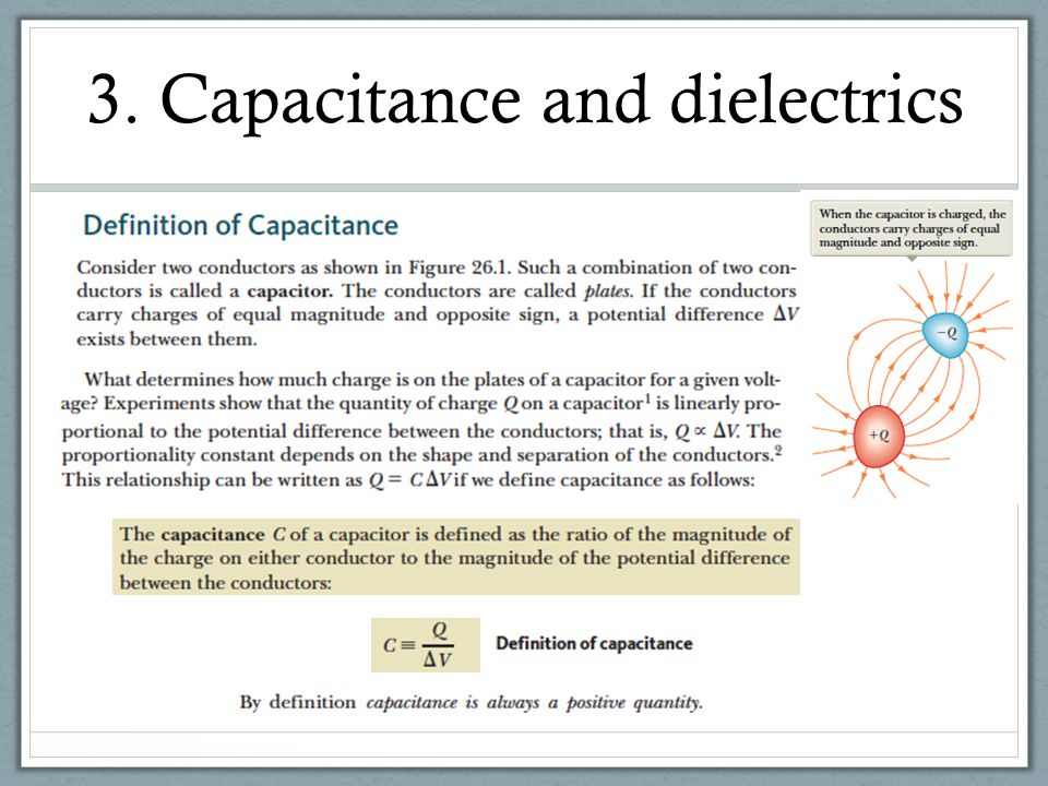 3 Capacitance And Dielectrics 3 8 The Potential Difference Between The Plates Of A 3 M F Capacitor Is 100 V How Much Energy Is Stored In Ppt Download