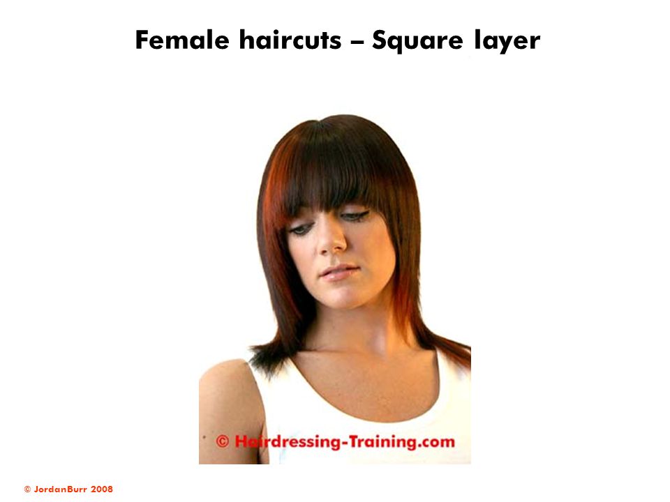 Female haircuts – Square layer - ppt video online download