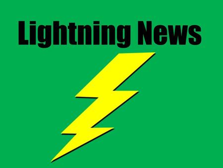 Lightning News. Today is Friday, September 23, 2016.