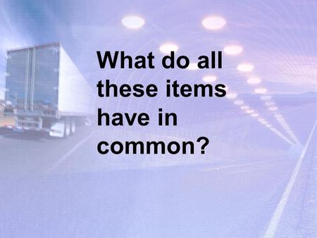 What do all these items have in common?. These are all Items Canada imports. What does Canada Export?