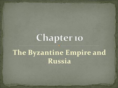 The Byzantine Empire and Russia. The “fall” of the Roman Empire was really only half a fall. Although Germanic tribes defeated the Western Roman Empire.