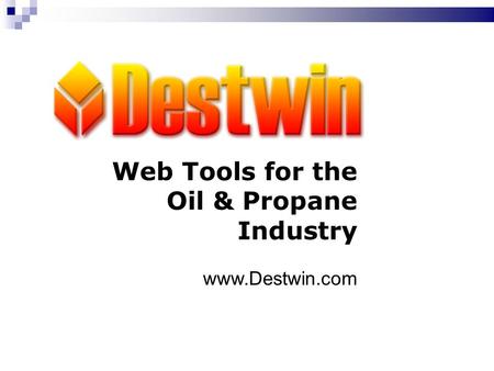 Web Tools for the Oil & Propane Industry