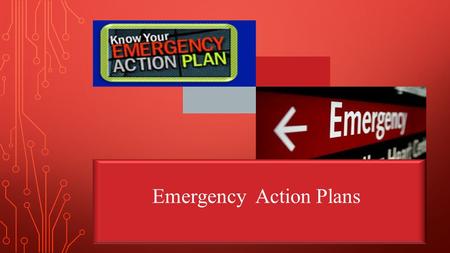 Emergency Action Plans. WHY ARE EMERGENCY ACTION PLANS (EAP) IMPORTANT? Emergency action plans provide guidelines and templates for documentation of emergency.