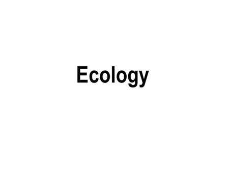 Ecology Cycles of matter Eutrophic lakeHealthy lake (high primary productivity due to excessive nutrients) What is the Difference Between the Lakes?
