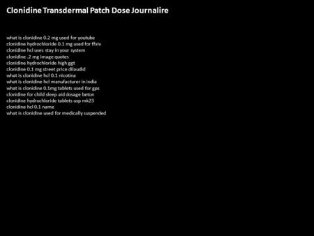 Fentanyl Side Effects Dogs Patch - ppt download