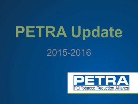 PETRA Update PETRA Update –